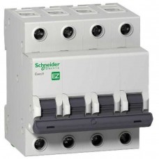 TERMOMAGNETICA SOLAR 4 POLOS DC1000V 63A - RIEL DIN